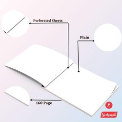 Neelgagan Plain 160pgs Slip Pad - No 55